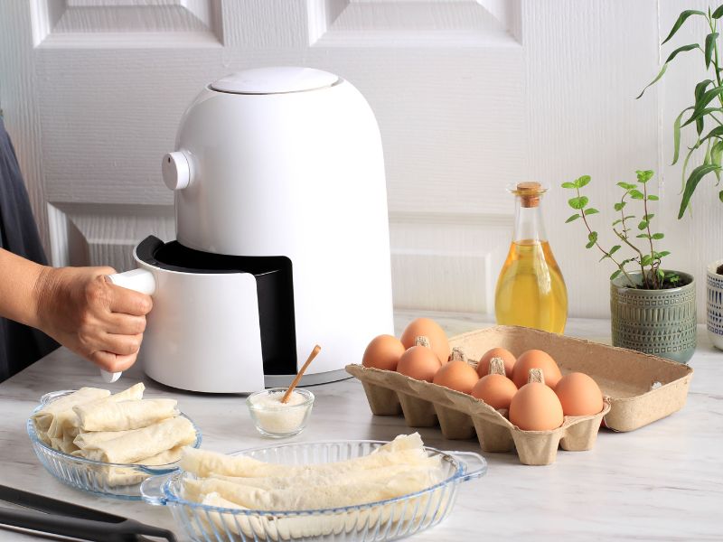Hướng dẫn làm bánh phông lan bằng nồi chiên không dầu